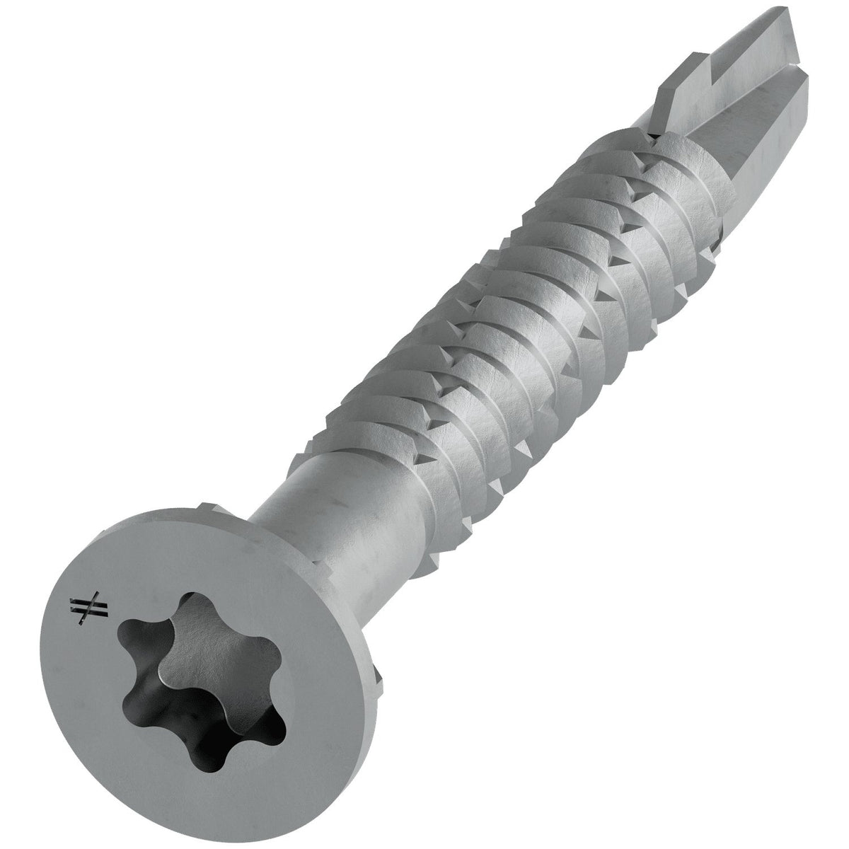 Simpson TB Wood-to-Steel Screw #14 x 2-3/8 in. Collated T30 N2000 Mechanically Galv 750-Pk