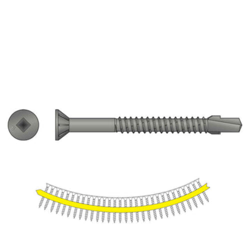 Collated TB WOOD-TO-STEEL Screw