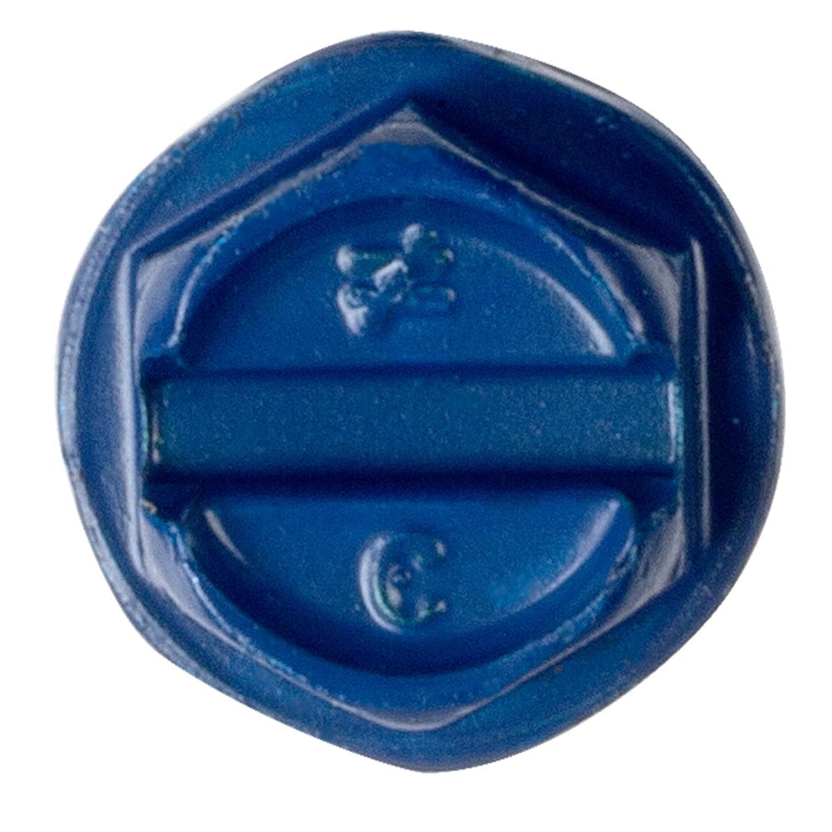 Simpson 3/16" x 2-3/4" Titen Turbo Hex-Head Screw Anchor, Blue TNT18234H