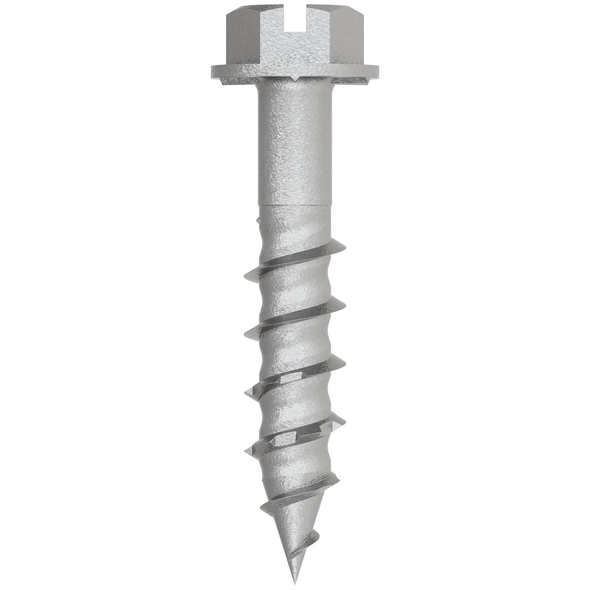 Simpson Titen Turbo - 1/4 in. x 1-1/4 in. 316 Stainless-Steel Hex-Head Concrete and Masonry Screw