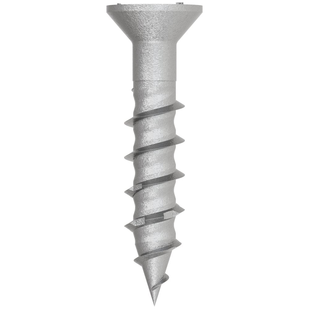 Simpson Titen Turbo - 1/4 in. x 1-1/4 in. 316 Stainless-Steel Trim-Head Concrete and Masonry Screw