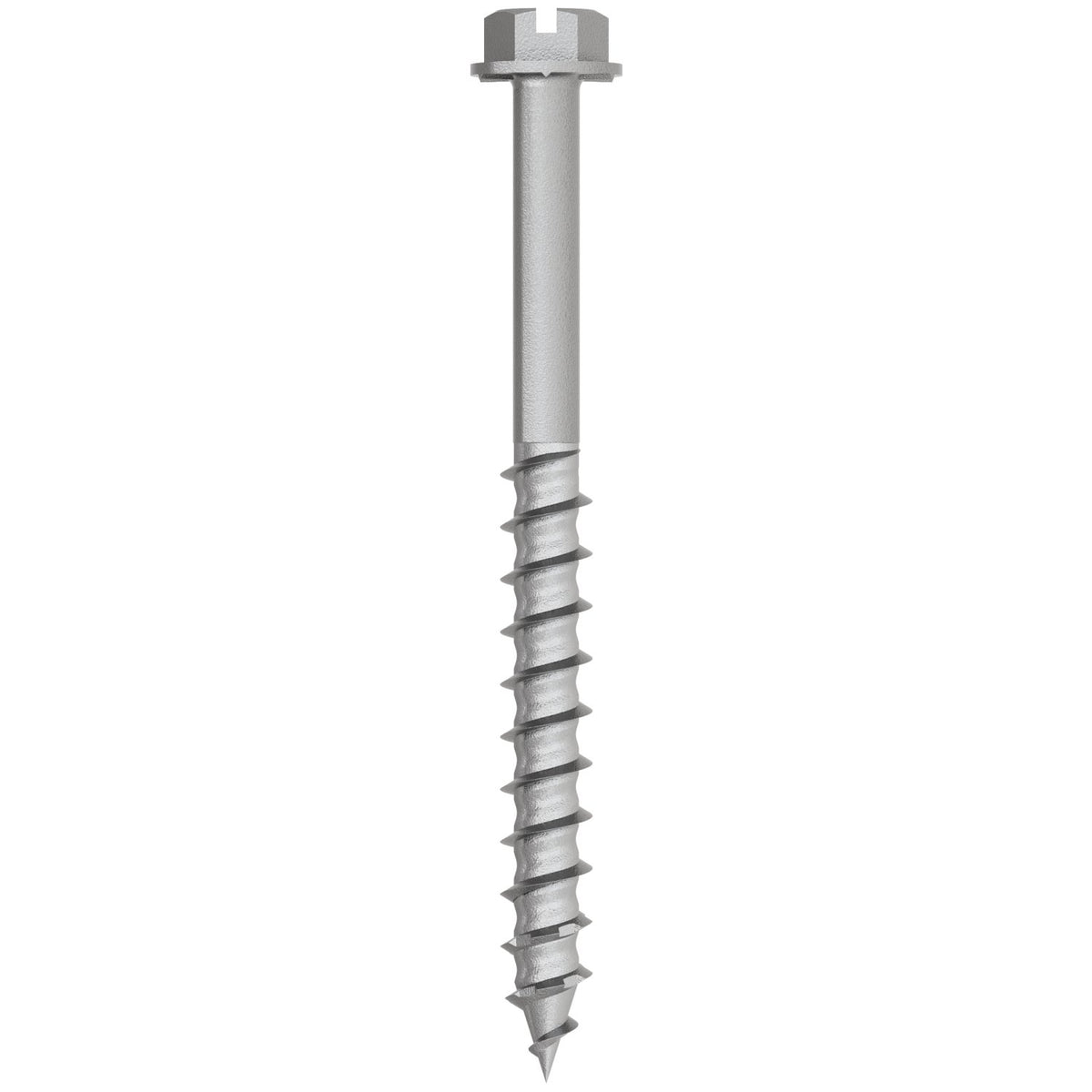 Simpson Titen Turbo - 1/4 in. x 2-3/4 in. 316 Stainless-Steel Hex-Head Concrete and Masonry Screw