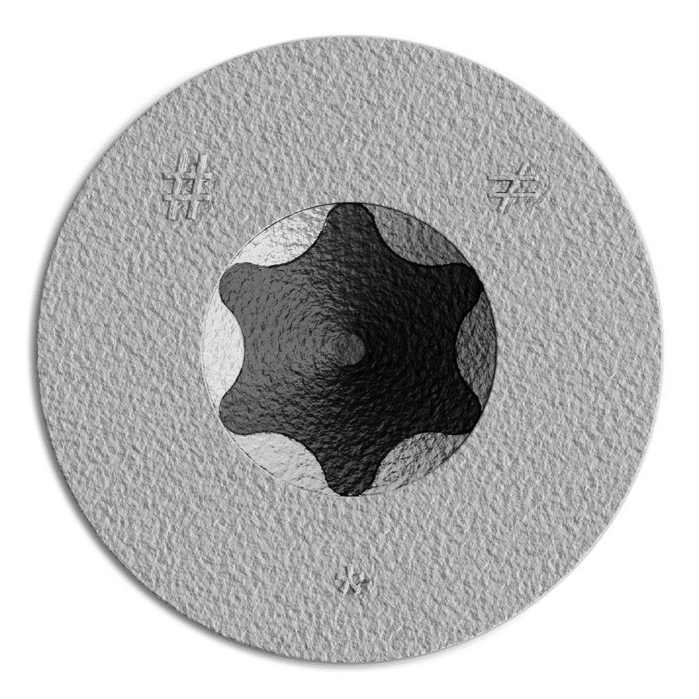 Simpson Titen Turbo - 1/4 in. x 2-3/4 in. 316 Stainless-Steel Trim-Head Concrete and Masonry Screw