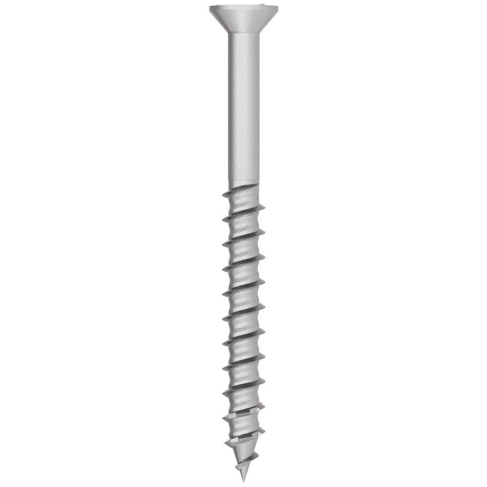 Simpson Titen Turbo - 1/4 in. x 2-3/4 in. 316 Stainless-Steel Trim-Head Concrete and Masonry Screw