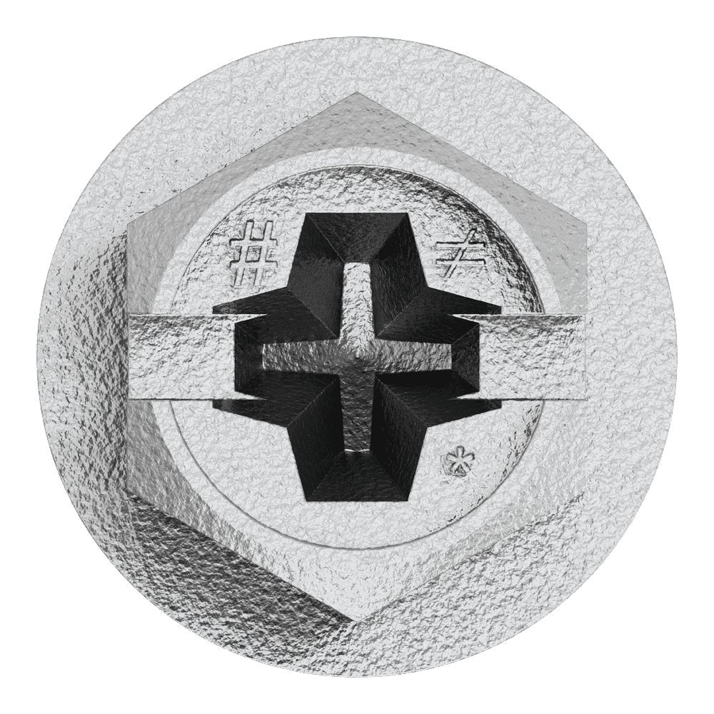 Simpson Titen Turbo - 1/4 in. x 3-1/4 in. 316 Stainless-Steel Hex-Head Concrete and Masonry Screw