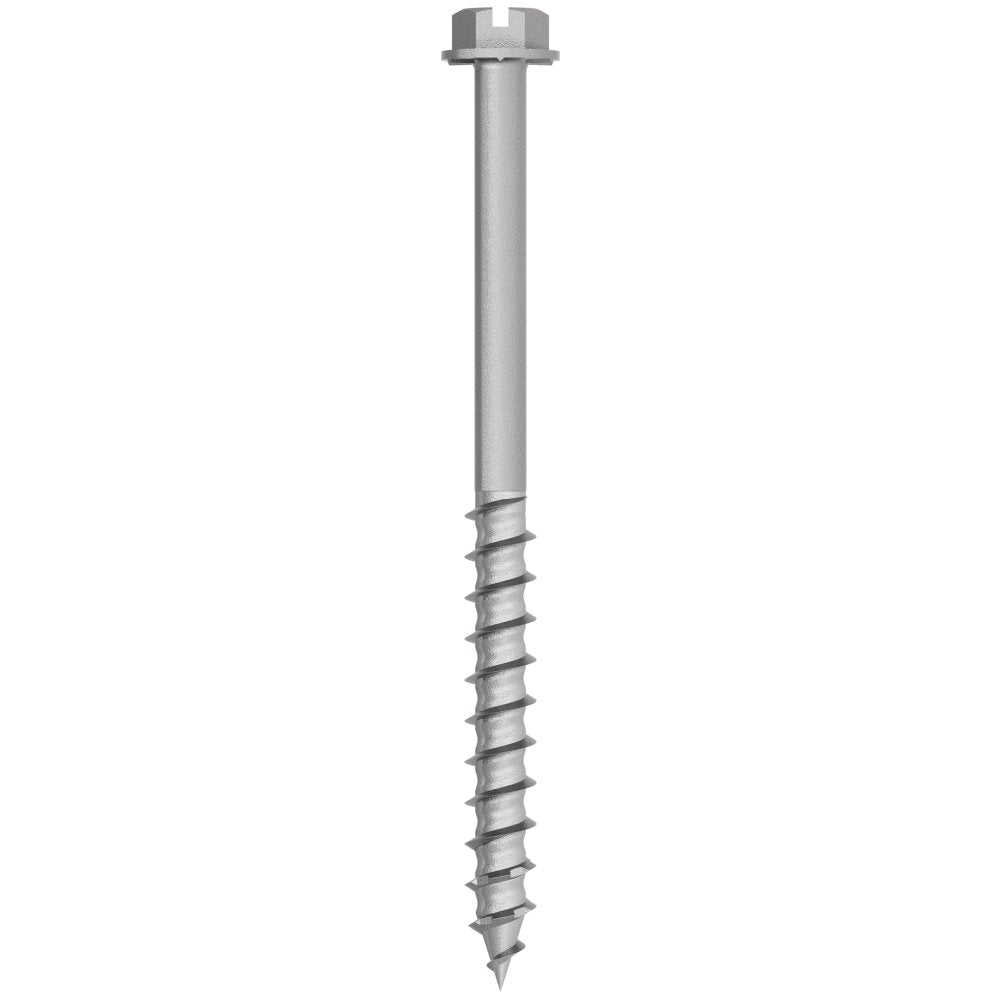 Simpson Titen Turbo - 1/4 in. x 3-1/4 in. 316 Stainless-Steel Hex-Head Concrete and Masonry Screw