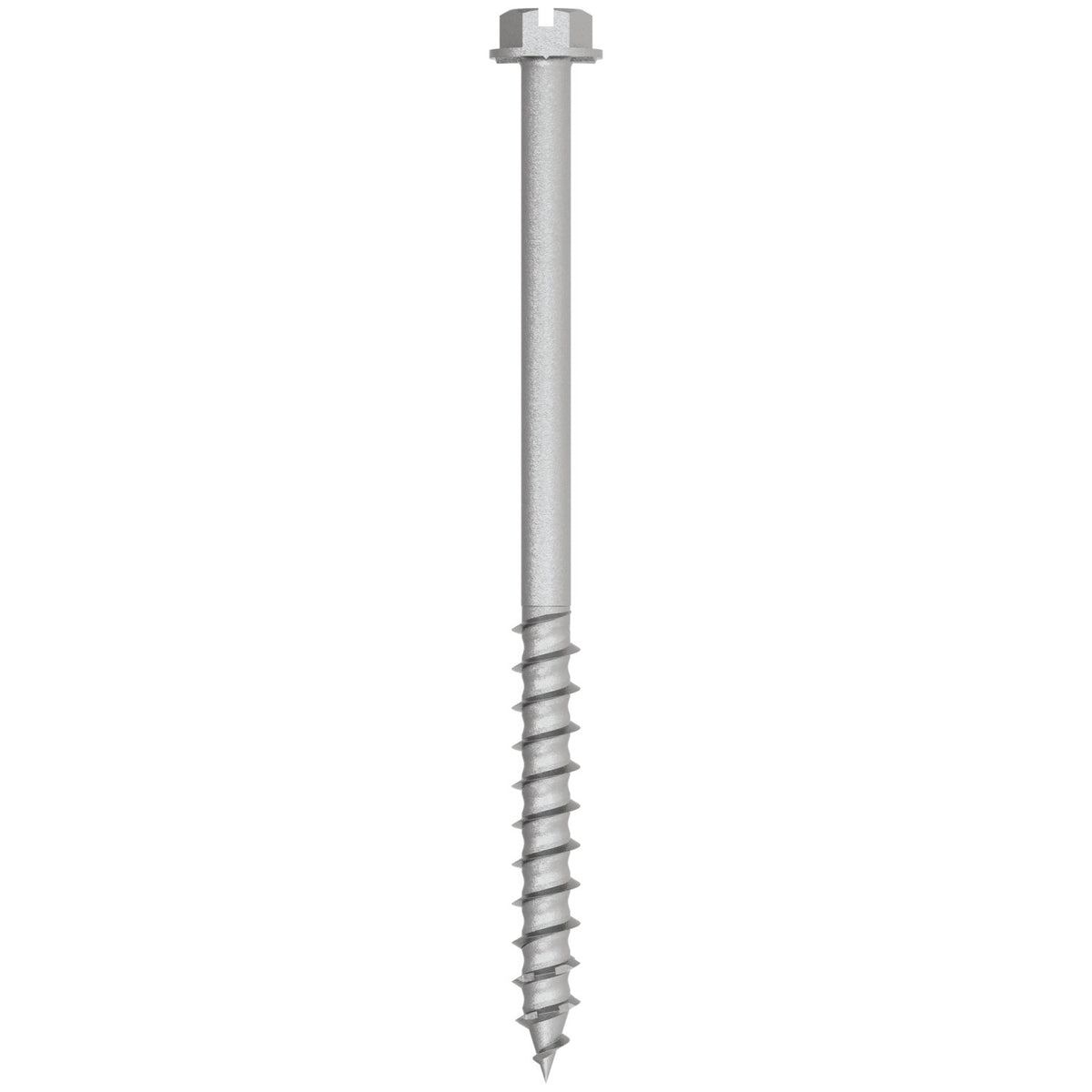 Simpson Titen Turbo - 1/4 in. x 3-3/4 in. 316 Stainless-Steel Hex-Head Concrete and Masonry Screw