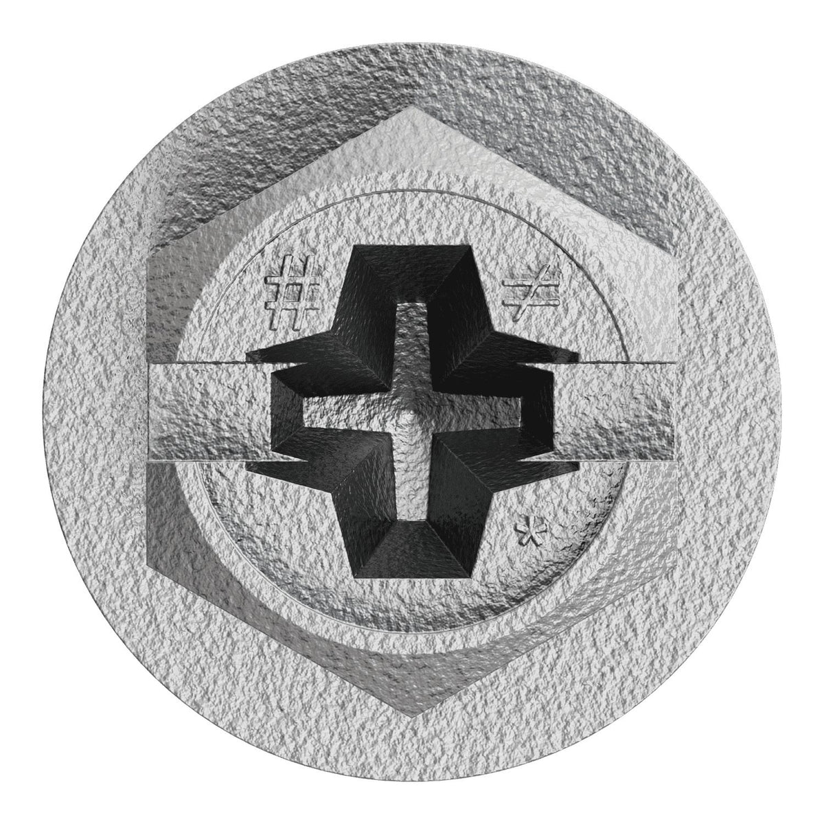 Simpson Titen Turbo - 1/4 in. x 4 in. 316 Stainless-Steel Hex-Head Concrete and Masonry Screw