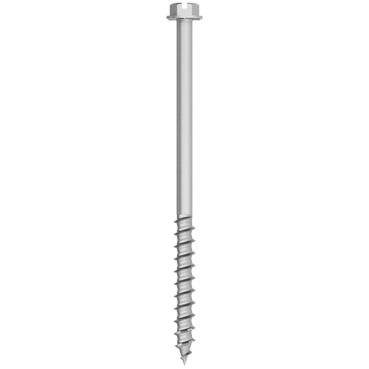 Simpson Titen Turbo - 1/4 in. x 4 in. 316 Stainless-Steel Hex-Head Concrete and Masonry Screw