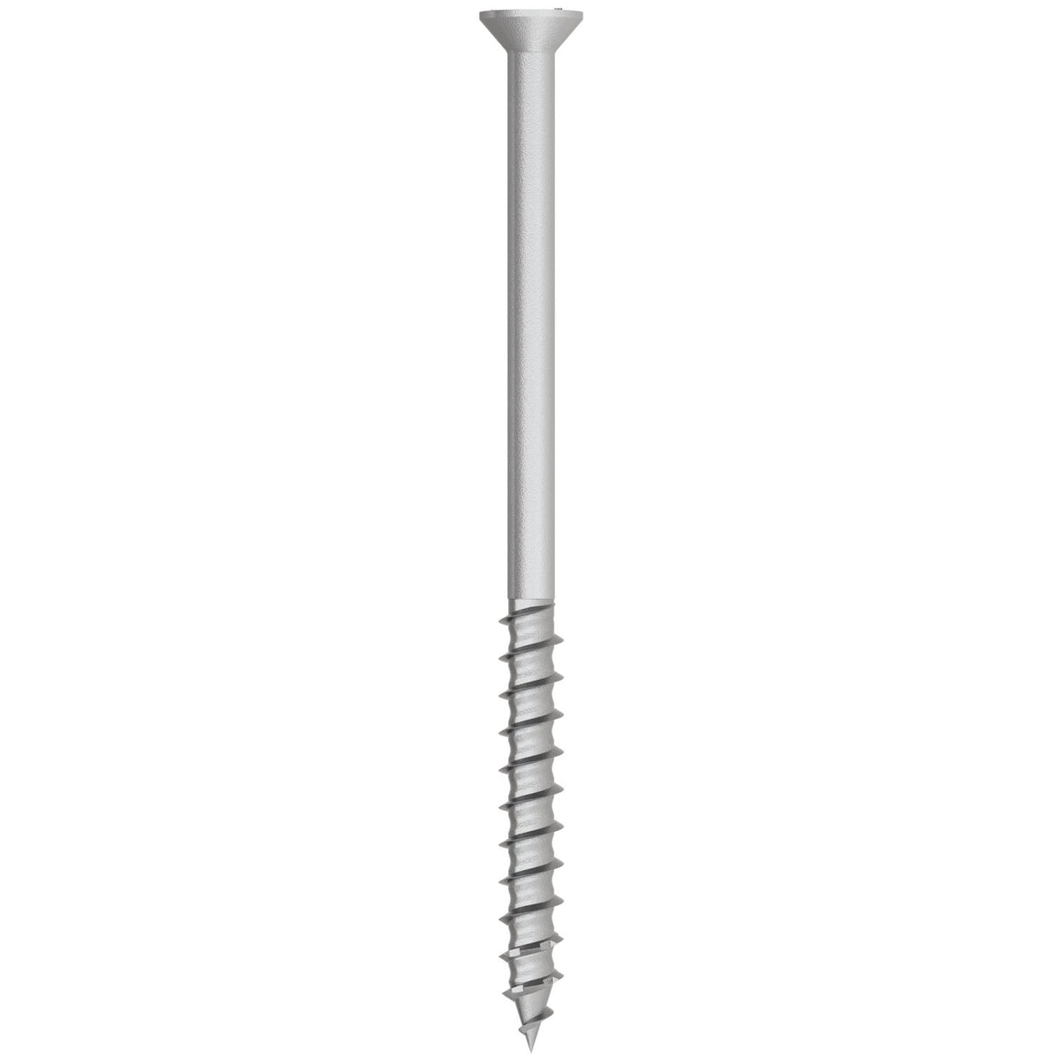 Simpson Titen Turbo - 1/4 in. x 4 in. 316 Stainless-Steel Trim-Head Concrete and Masonry Screw