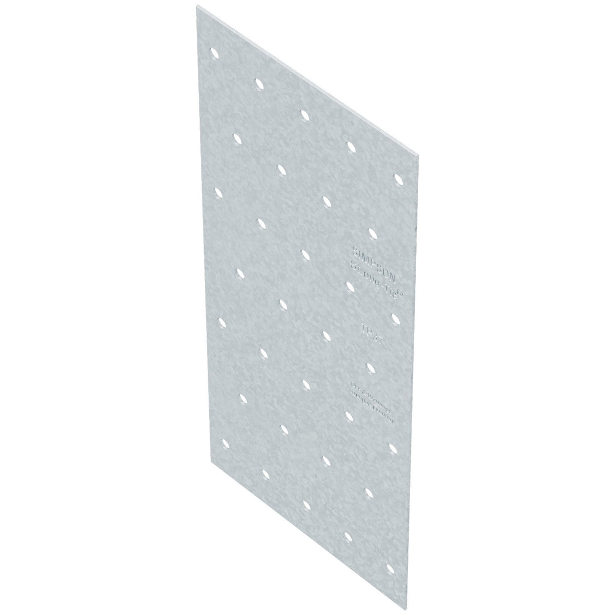 Simpson 3-1/8 in x 7 in Tie Plate, Galvanized TP37