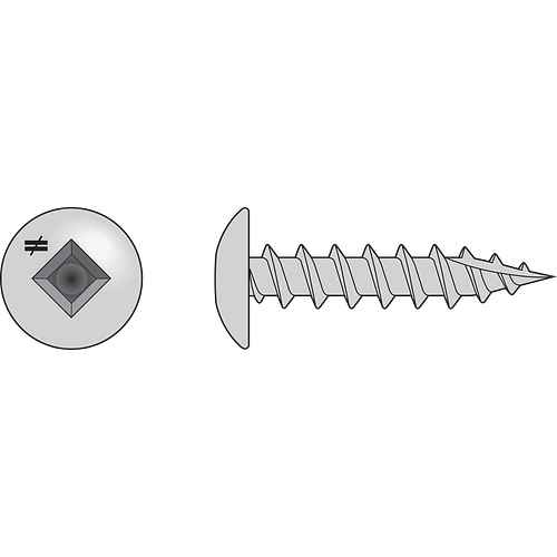 Simpson #8 Truss-Head Screw 305 Stainless Steel