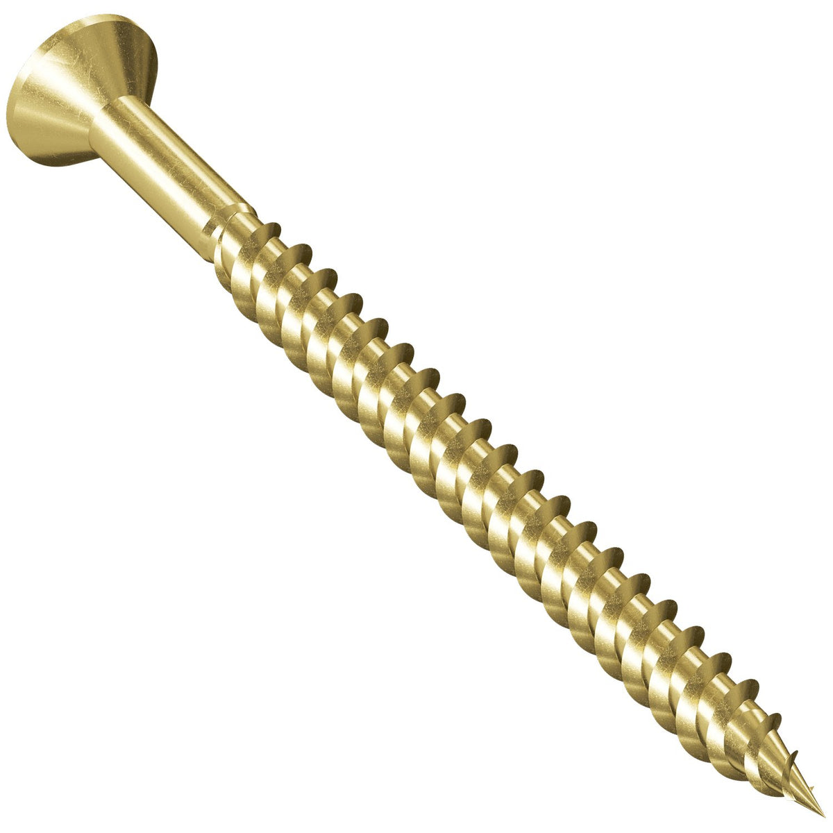 Simpson WSCT212S Collated Roofing Tile Screw #8 x 2-1/2 in. Flat Head #3 Sq Twin Thread 1500-Pk