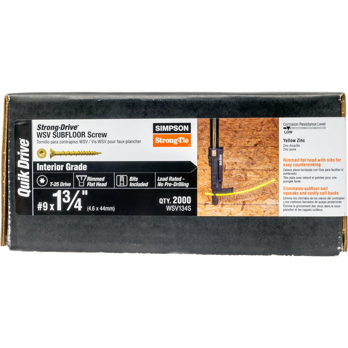 Simpson WSV Subfloor Screw