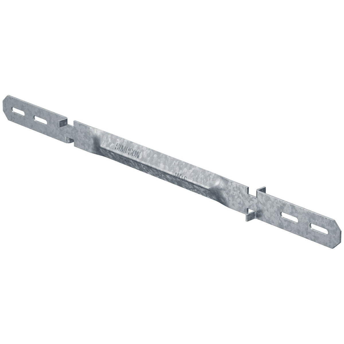 Simpson WT6 Wedge Tie for 6-in. Thick Walls, 2x Formboard, 18-Ga G90 Galvanized Steel, 250-Pack