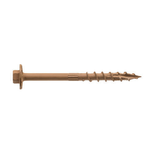 Simpson 0.195 x 3" Strong-Drive SDWH TIMBER-HEX Screw Double Barrier Coating