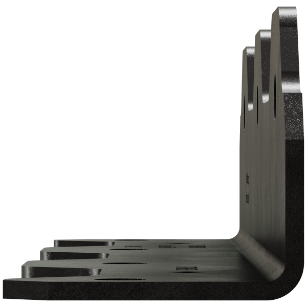 Simpson 10-1/4" Staircase Angle ZMAX Black Powder-Coated TA10PC