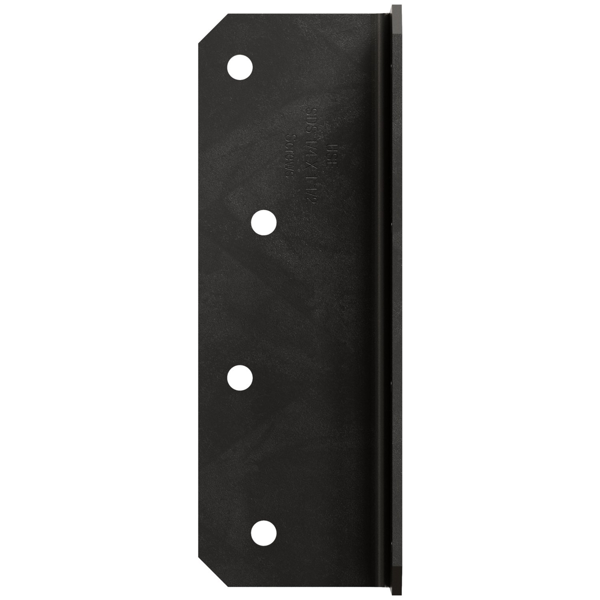 Simpson 2 x 6 Medium L Angle 12-Gauge ZMAX Black Powder-Coated ML26PC