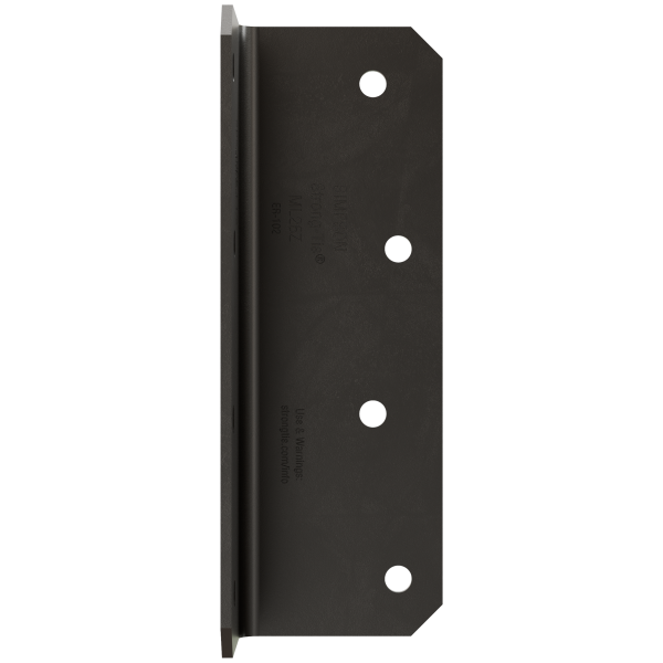 Simpson 2 x 6 Medium L Angle 12-Gauge ZMAX Black Powder-Coated ML26PC