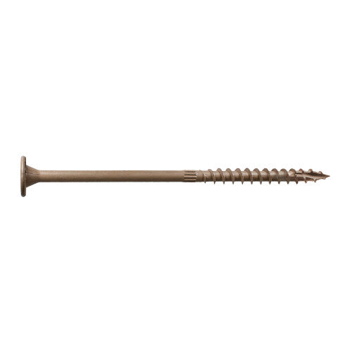 Simpson 0.220 x 6" Strong-Drive SDWS TIMBER Screw (Exterior Grade) Double Barrier, Tan
