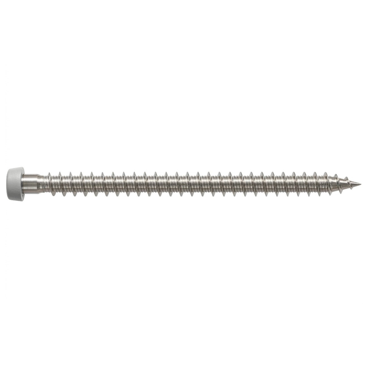 Simpson #10 x 2-3/4" Gray 05, Deck-Drive DCU Composite Screw, 316 Stainless Steel 