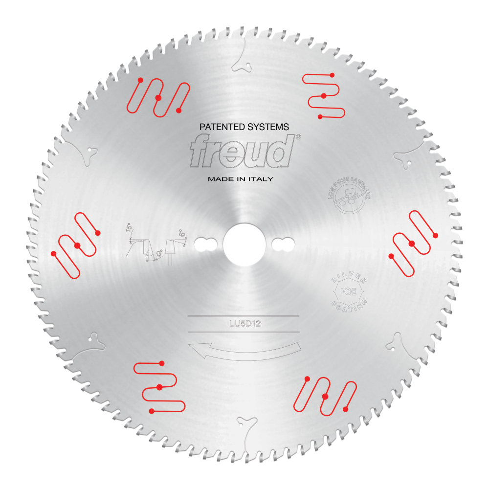 Freud 300mm Medium Aluminum & Non-Ferrous Blades with or without Mechanical Clamping - Teeth: 96, Arbor: 30mm