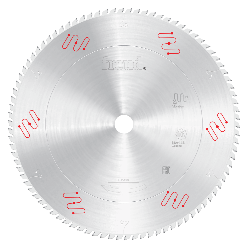 Freud 370mm Medium to Thick Aluminum & Non-Ferrous Blades with Mechanical Clamping - Teeth: 90, Arbor: 30mm