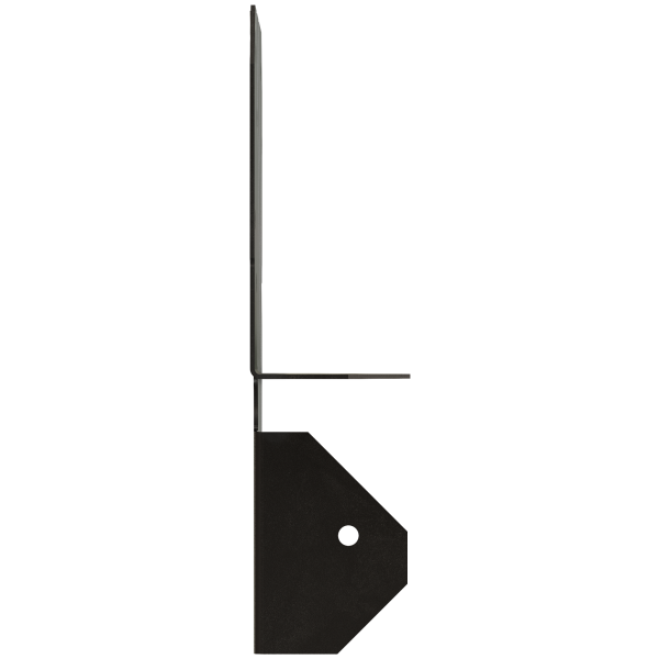 Simpson 4X End Post Cap ZMAX Black Powder-Coated LCEPC