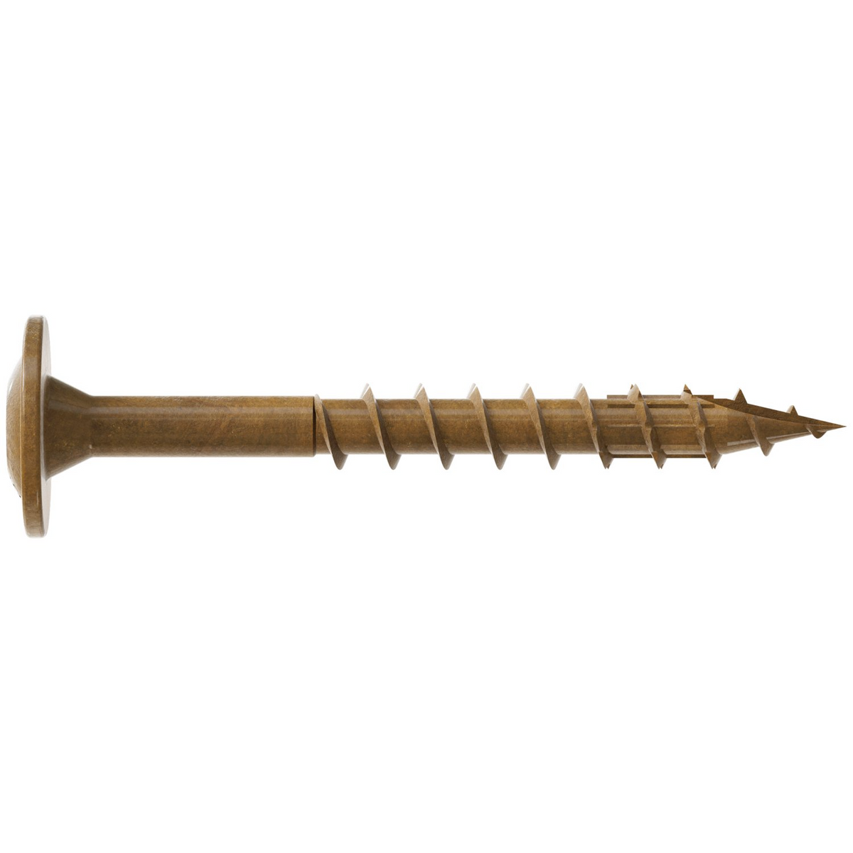 Simpson Wafer-Head Construction Screw #8 x 1-1/2" Tan