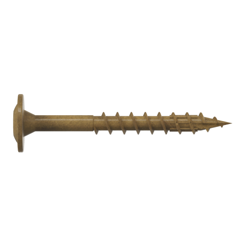Simpson Wafer-Head Construction Screw #8 x 1-1/2" Tan