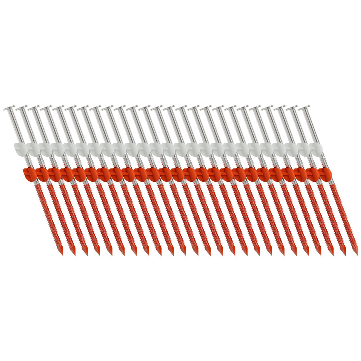 Simpson 12d x 3 1/4" 20 - 22 Degree Collated Ring-Shank Nail, 316 Stainless Steel