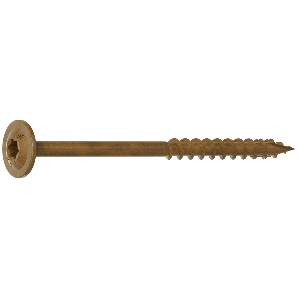 Simpson Wafer-Head Construction Screw #8 x 2-1/2" Tan