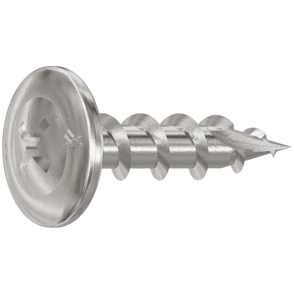 Simpson #8 x 3/4" Wire-Lath Modified Truss-Head Screw 305 Stainless Steel