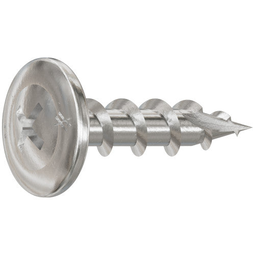 Simpson #8 x 3/4" Wire-Lath Modified Truss-Head Screw 305 Stainless Steel