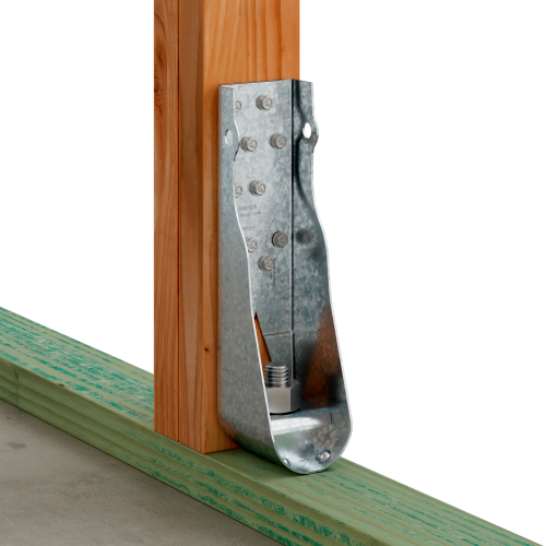 Simpson 11-5/16" Hot-Dip Galv. Predeflected Holdown w/Screws HDUE5-SDS3HDG