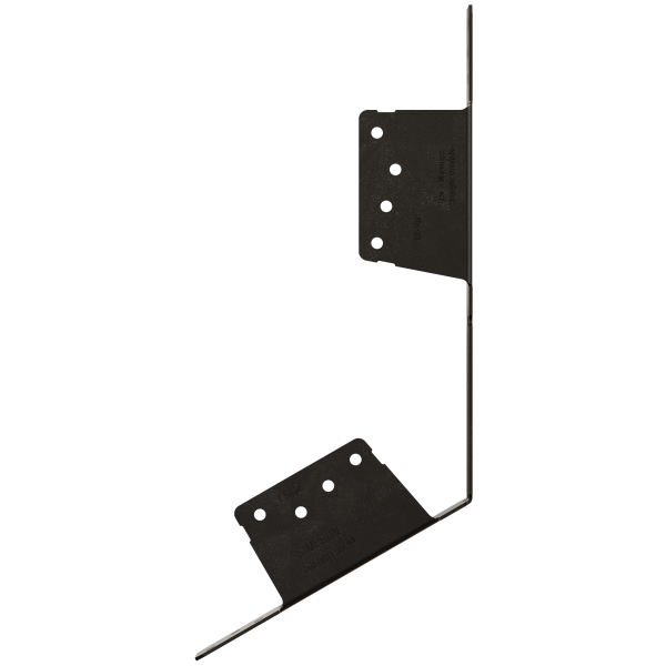 Simpson Adjustable Stringer Connector 18-Ga ZMAX Black Powder-Coated  LSCPC