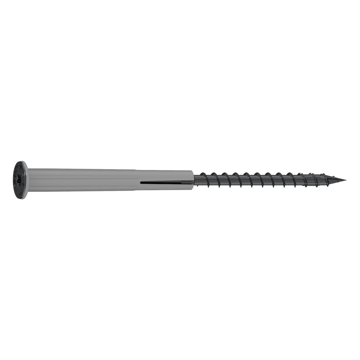 Simpson 0.195 x 6" Strong-Drive SDPW Deflector Screw, 6-Lobe, E-coat