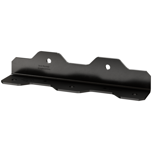 Simpson 8-1/4" Staircase Angle ZMAX Black Powder-Coated TA9PC