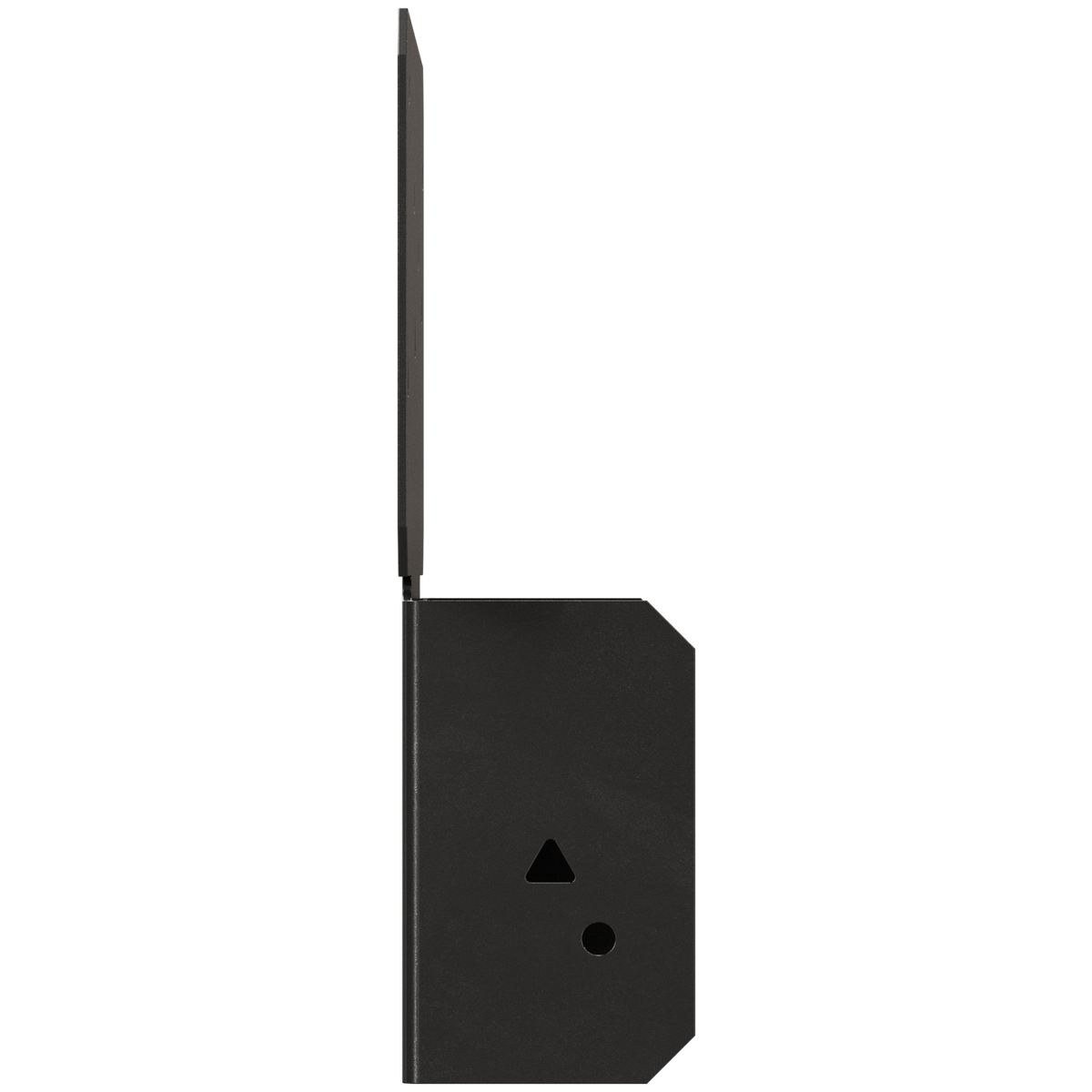 Simpson 4X Adjustable Post Cap ZMAX Black Powder-Coated AC4PC