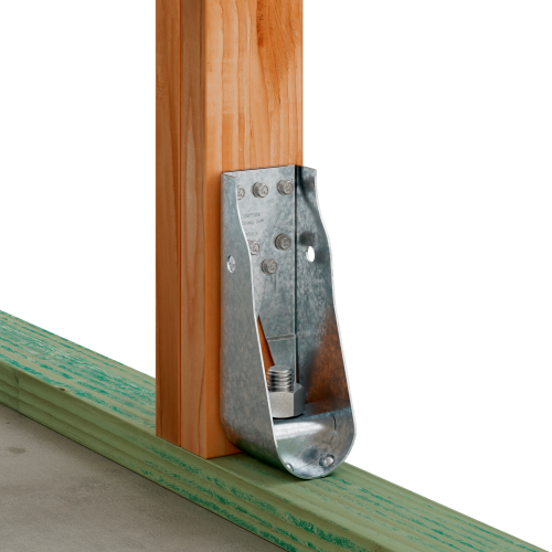 Simpson 8-11/16" Hot-Dip Galv. Predeflected Holdown w/Screws HDUE3-SDS3HDG