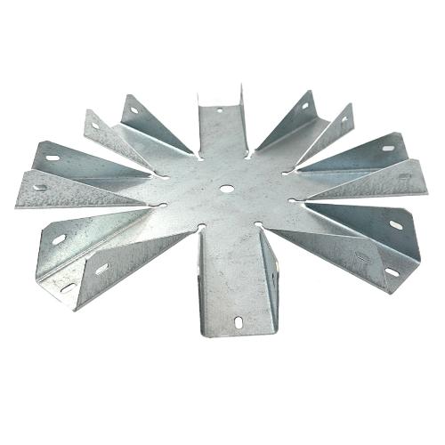 Simpson GT8Z Gazebo Tie Center for 8-2x Rafters, Zmax