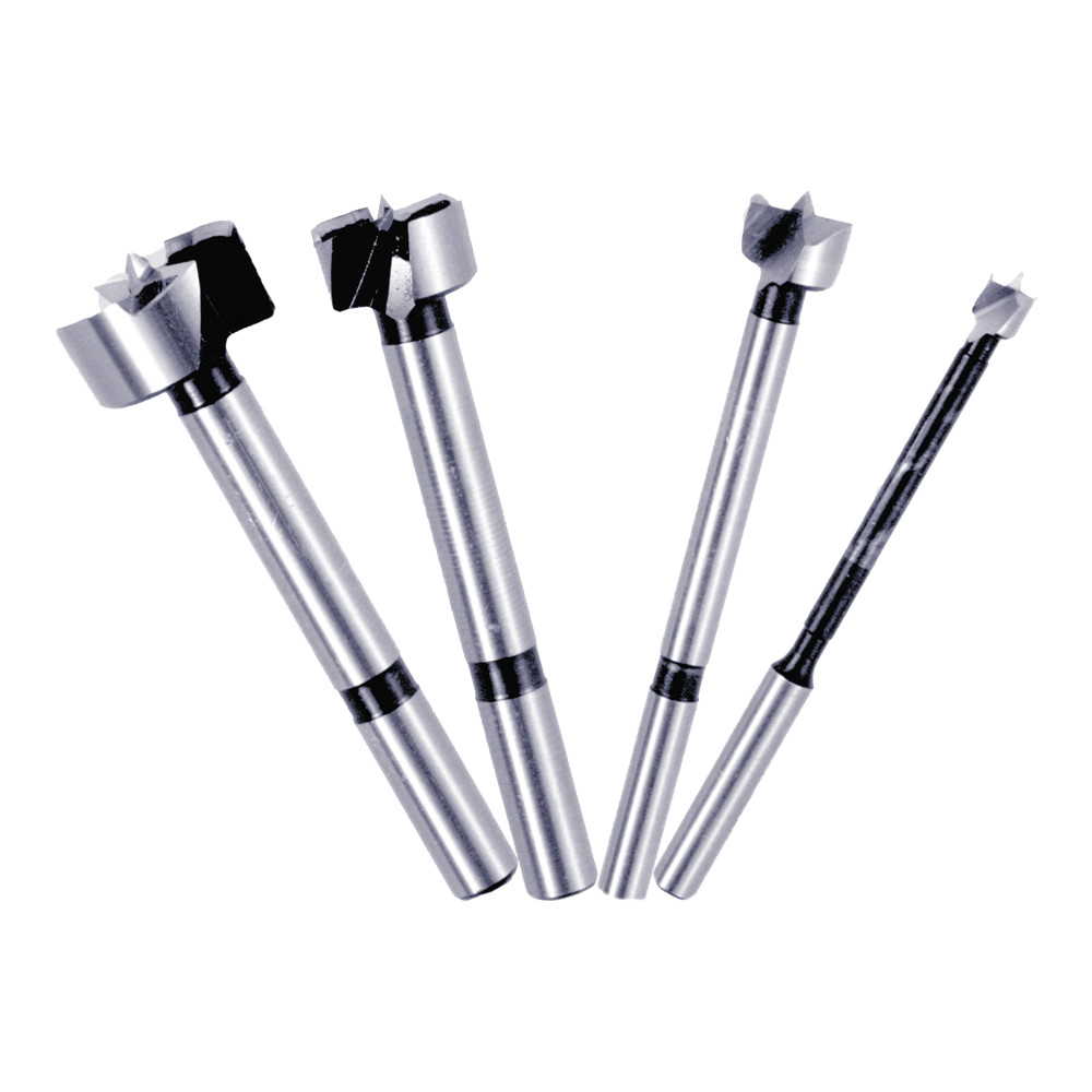 Forstner Bit Set for Wood (4-pc)