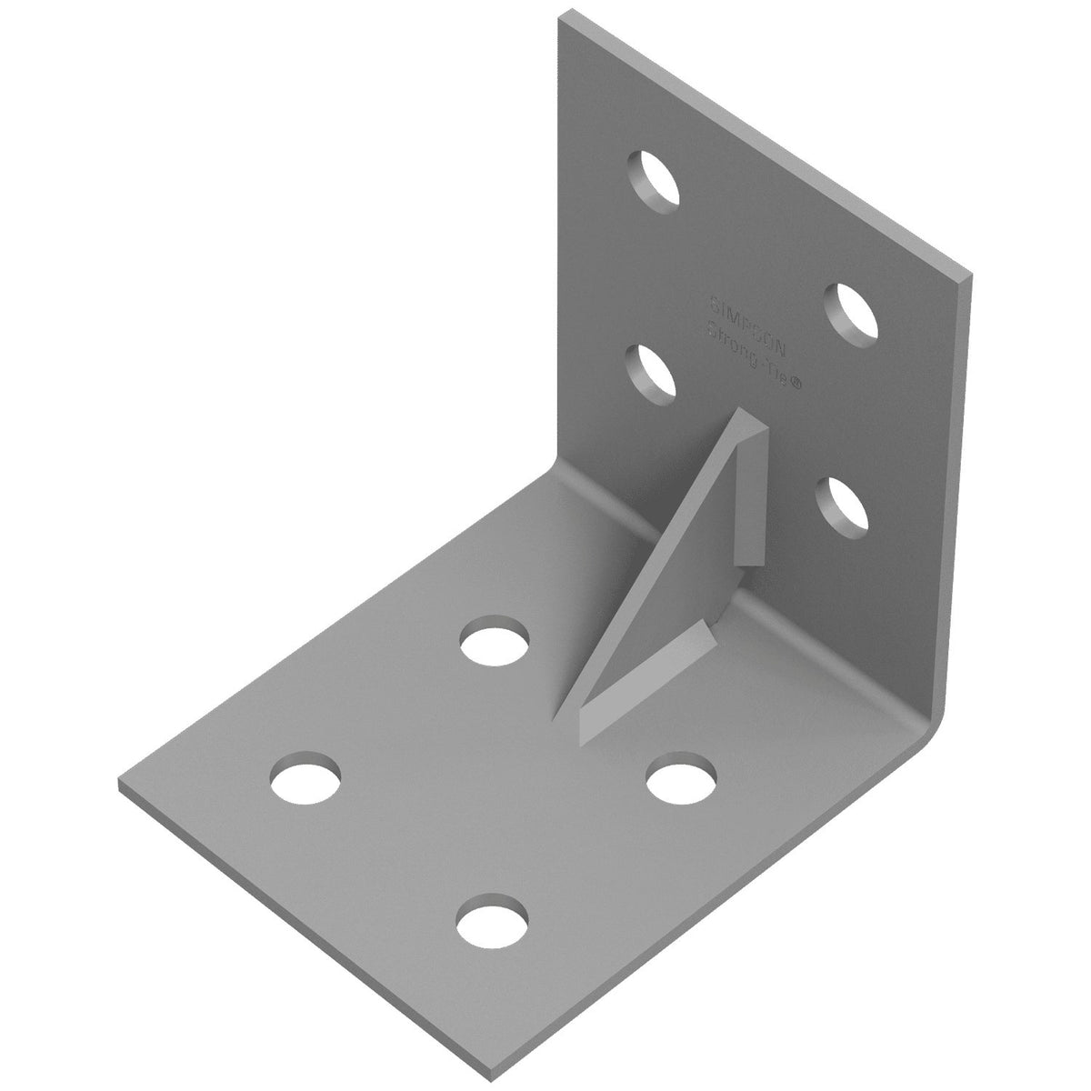 Simpson HL76G 7x6 Heavy L-Shaped Angle w/Gusset