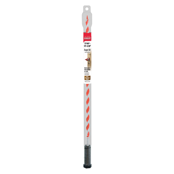 Diablo 7/16" x 17-1/2" Auger Bit for Wood & Nail-Embedded Wood DAG3020