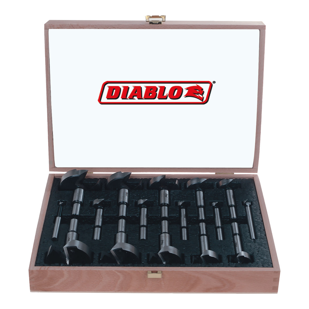 Forstner Bit Set for Wood (16-pc)