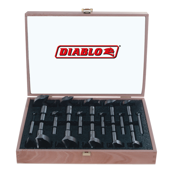 Forstner Bit Set for Wood (16-pc)