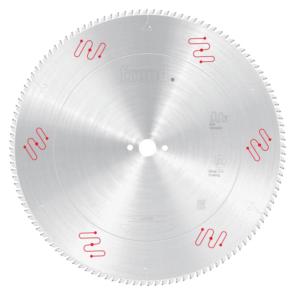 Freud 500mm Medium to Thick Aluminum & Non-Ferrous Blades with Mechanical Clamping - Arbor: 32mm, Teeth: 120