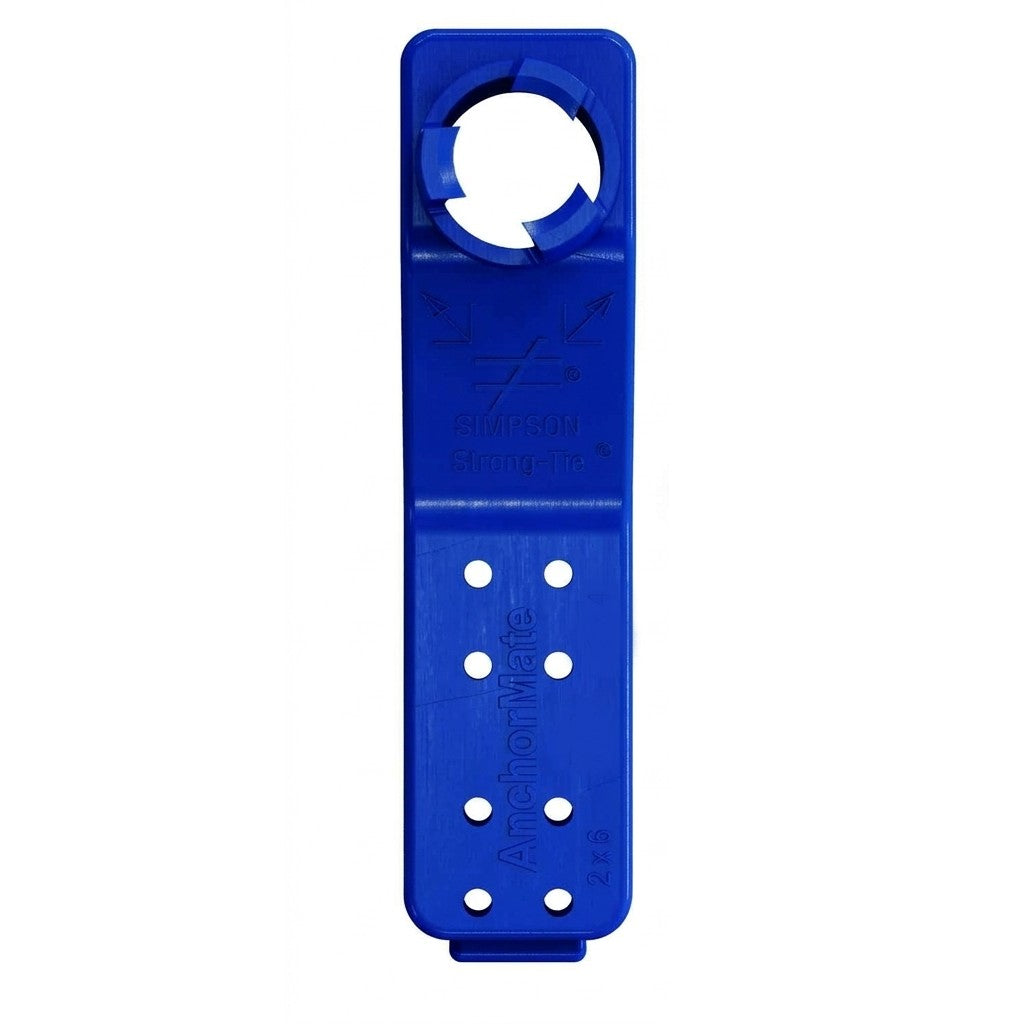 Simpson AM 5/8 AnchorMate Bolt Holder 5/8" Nylon, Blue