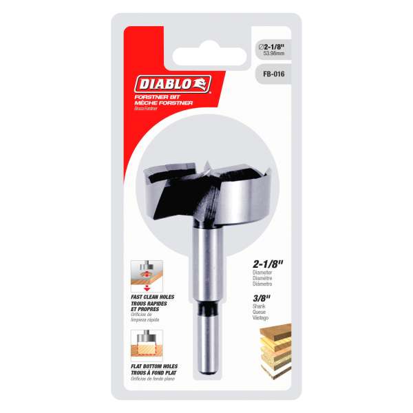 Diablo 2-1/8" Forstner Bit For Wood FB-016
