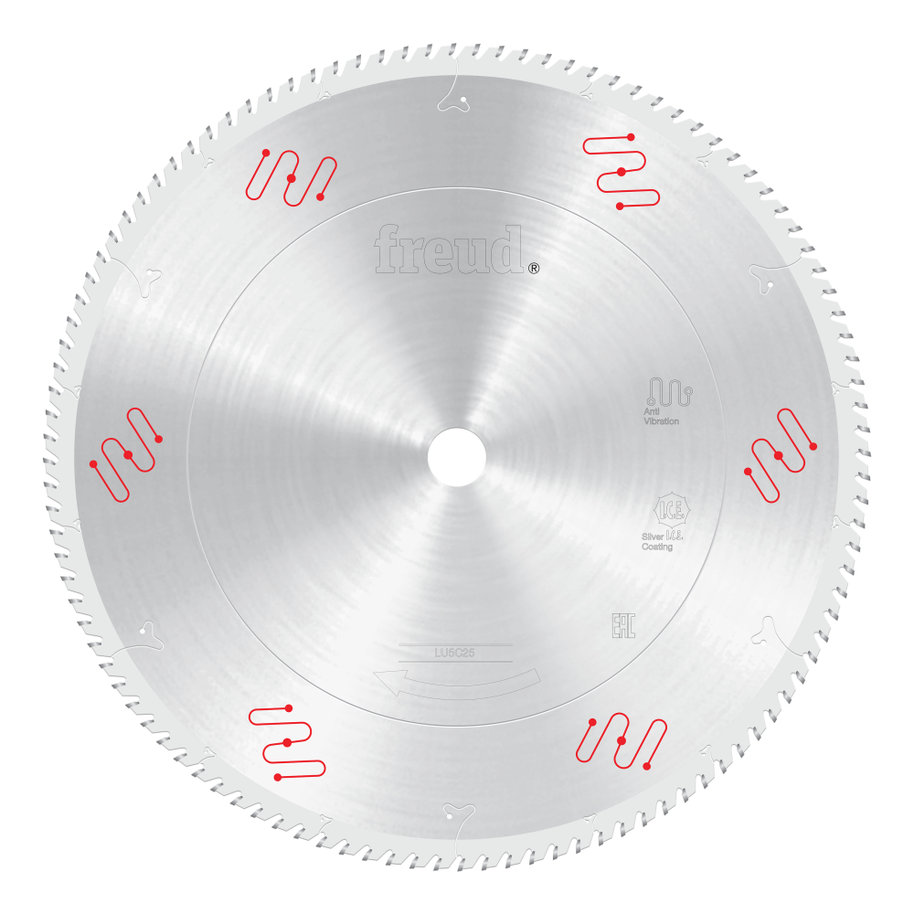 Freud 450mm Medium to Thick Aluminum & Non-Ferrous Blades with or without Mechanical Clamping - Arbor: 32mm, Teeth: 108